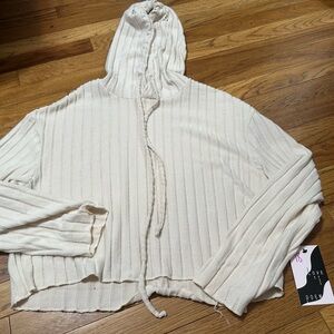 Cozy Cream Hooded Sweater